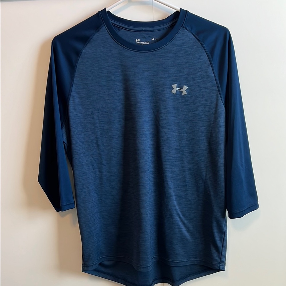 Under Armour Blue Long Sleeve Shirt